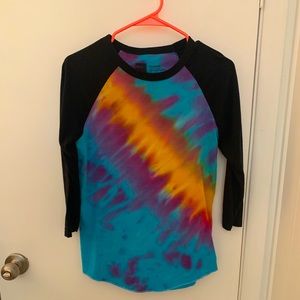 Urban Outfitters Tie Dye baseball tee